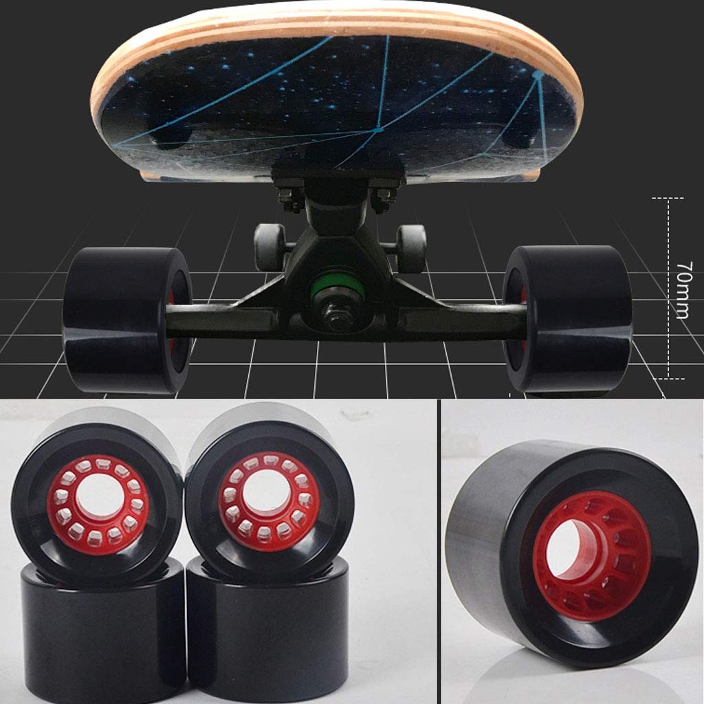 クルーザーロングボード スケートボード 46インチ ロングスケートボード 46インチ 高品質 HEAVEN Peter Ride